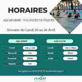 ACTIVITÉS VACANCES DE PÂQUES 2026